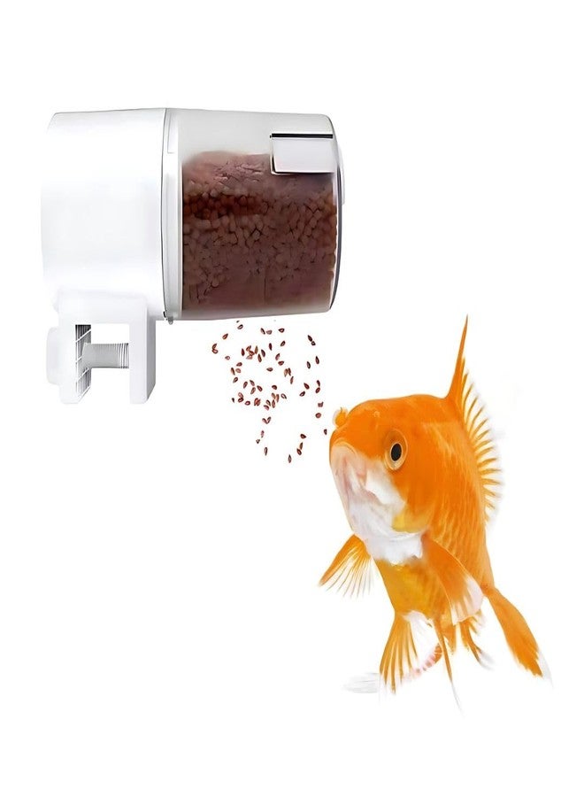PET FUN SOBO DA-08 Automatic Fish Feeder | Timed Auto Food Dispensers for Aquarium Tank | Adjustable Feeding Intervals (8H/12H/24H) | 60g & 100g Snack Box | Large Capacity (Batteries Not Included) - Image 1